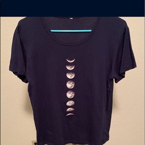 Moon phase shirt